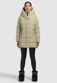 khujo TENX - Abrigo de invierno - hellgrün