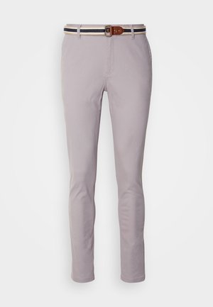 Scotch & Soda BELTED MOTT - Chinos - grey