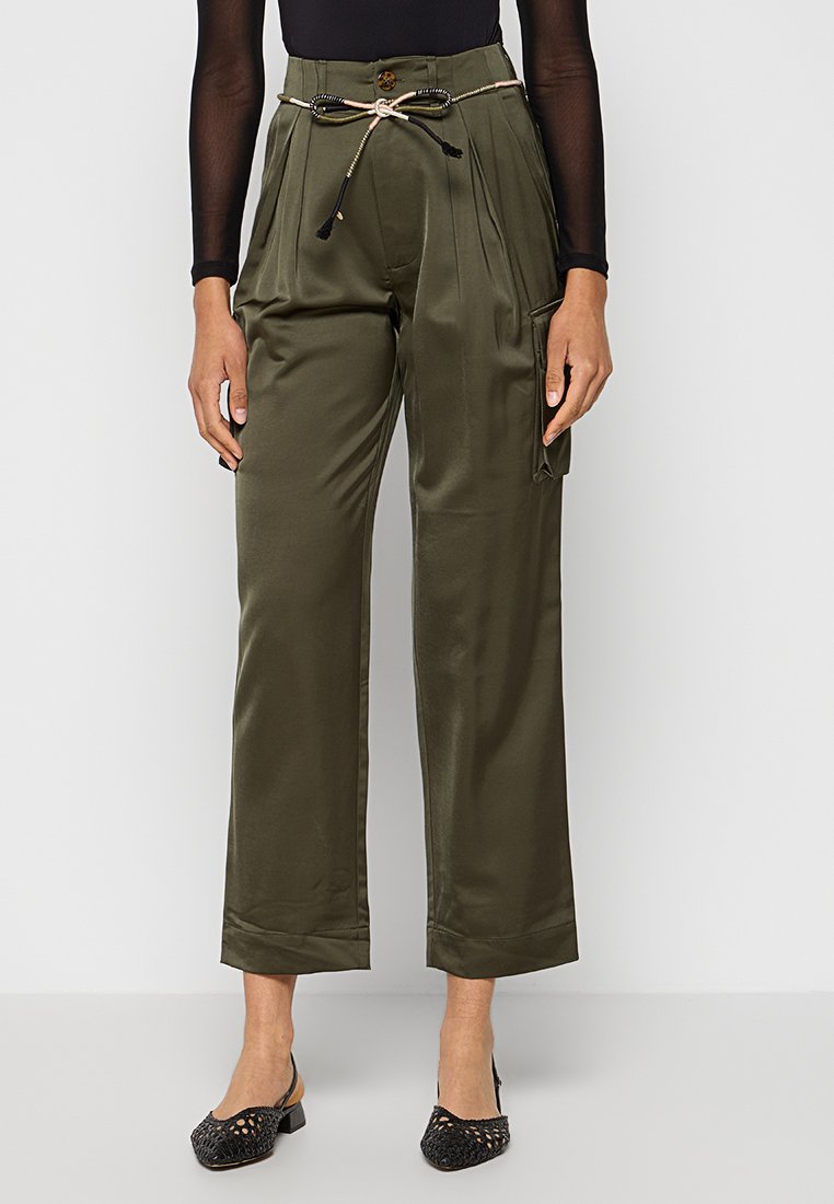 Scotch & Soda Broek olijfgroen