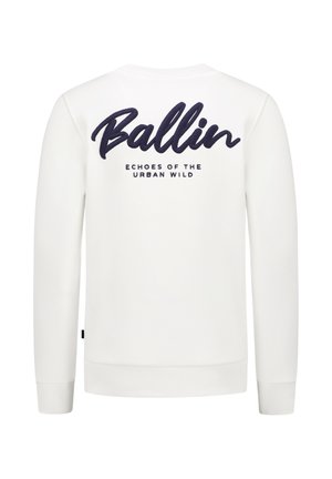 REGULAR FIT CREWNECK - Sweater - off white