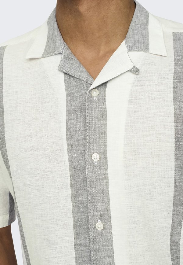 SCAIDEN STRIPERESORT NOOS - Shirt - dusty olive3