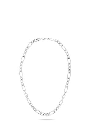 ELEGANT CHUNKY - Necklace - silver-coloured