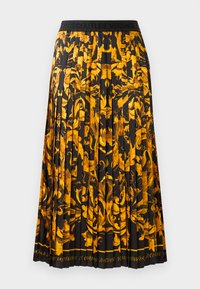 Plisirana suknja - black/gold-coloured
