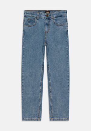 Jeans straight leg - bleached denim