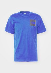 M SS FINE TEE - Trükipildiga T-särk - blue/black