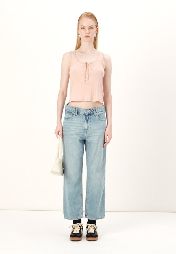RELAXED STRAIGHT CROP PEYTON - Relaxed fit jeans3