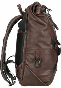 Piquadro HARPER ROLLTOP RFID - Zaino - di moro