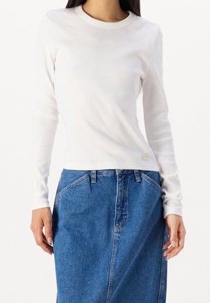 Langarmshirt - white