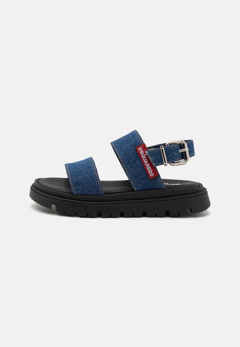 Dsquared2 - UNISEX - Sandále - denim/black, Zväčšiť
