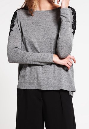 Even&Odd Pullover - mottled grey