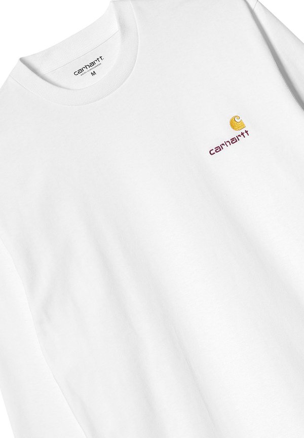 AMERICAN SCRIPT - Long sleeved top - weiss2