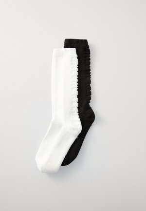 WOMEN SOCK LOGO ECOM 2 PACK - Chaussettes - off white/black