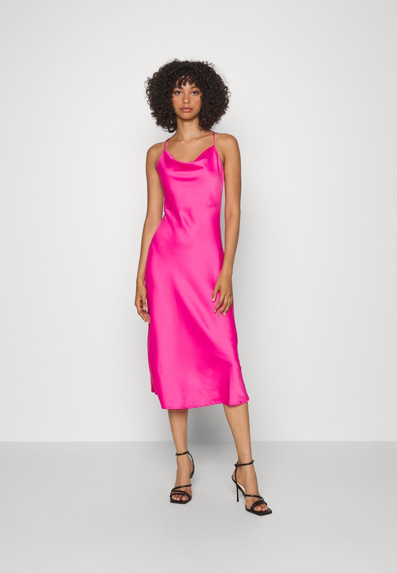 YAS YASDOTTEACROSS STRAP MIDI DRESS Cocktail dress / Party dress