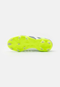 adidas Performance PREDATOR ACCURACY 1 - Fußballschuhe für festen Untergrund - footwaer white/core black/lucid lemon