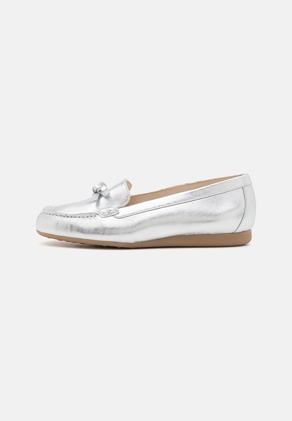 Slip-ons - metallic alu