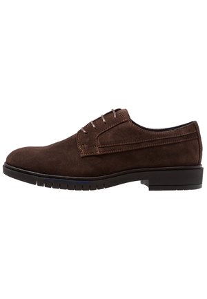 Veterschoenen - dark brown