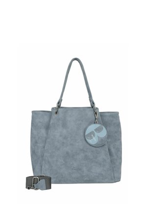 Bolso shopping - blue grey
