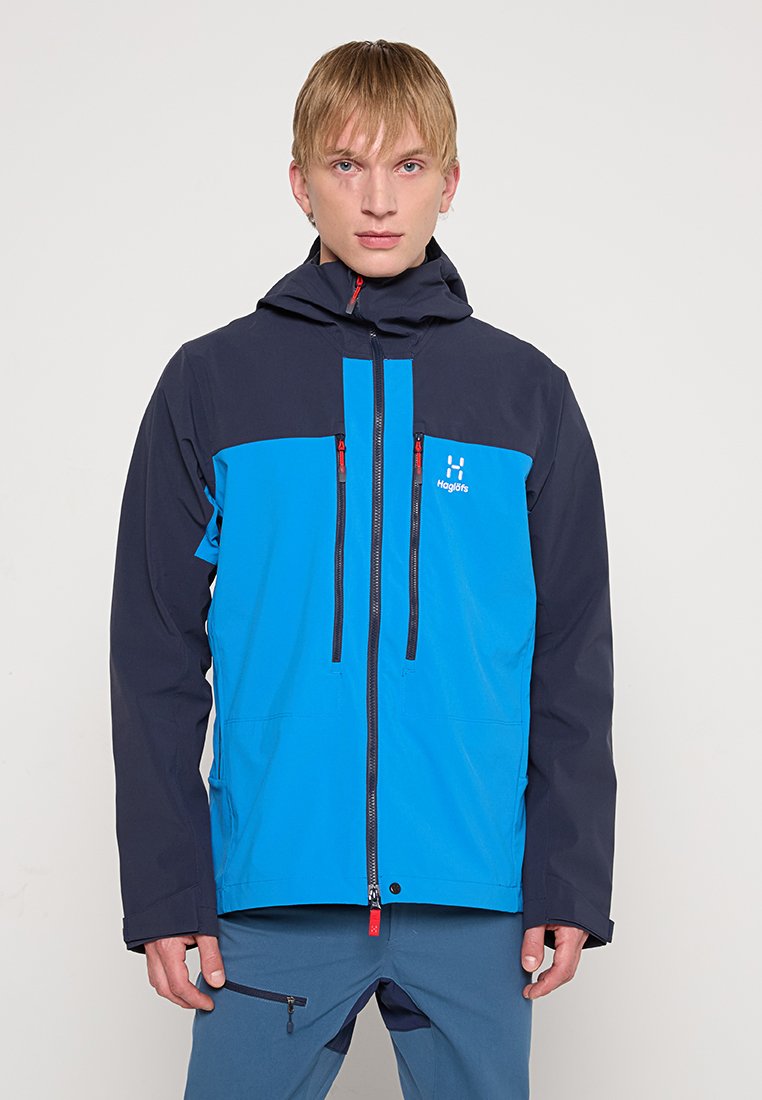 Haglöfs Outdoorjas blauw Haglöfs Outdoorjas blauw