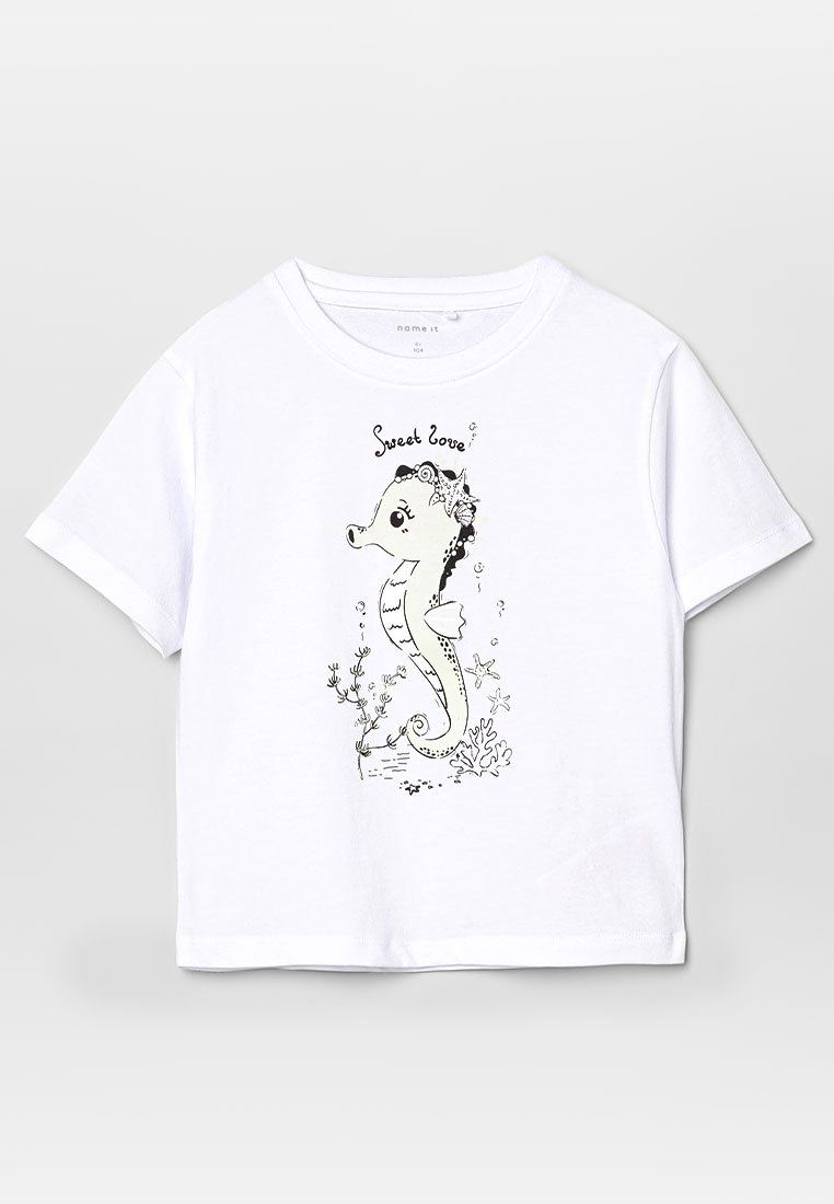 name it T-shirt print wit
