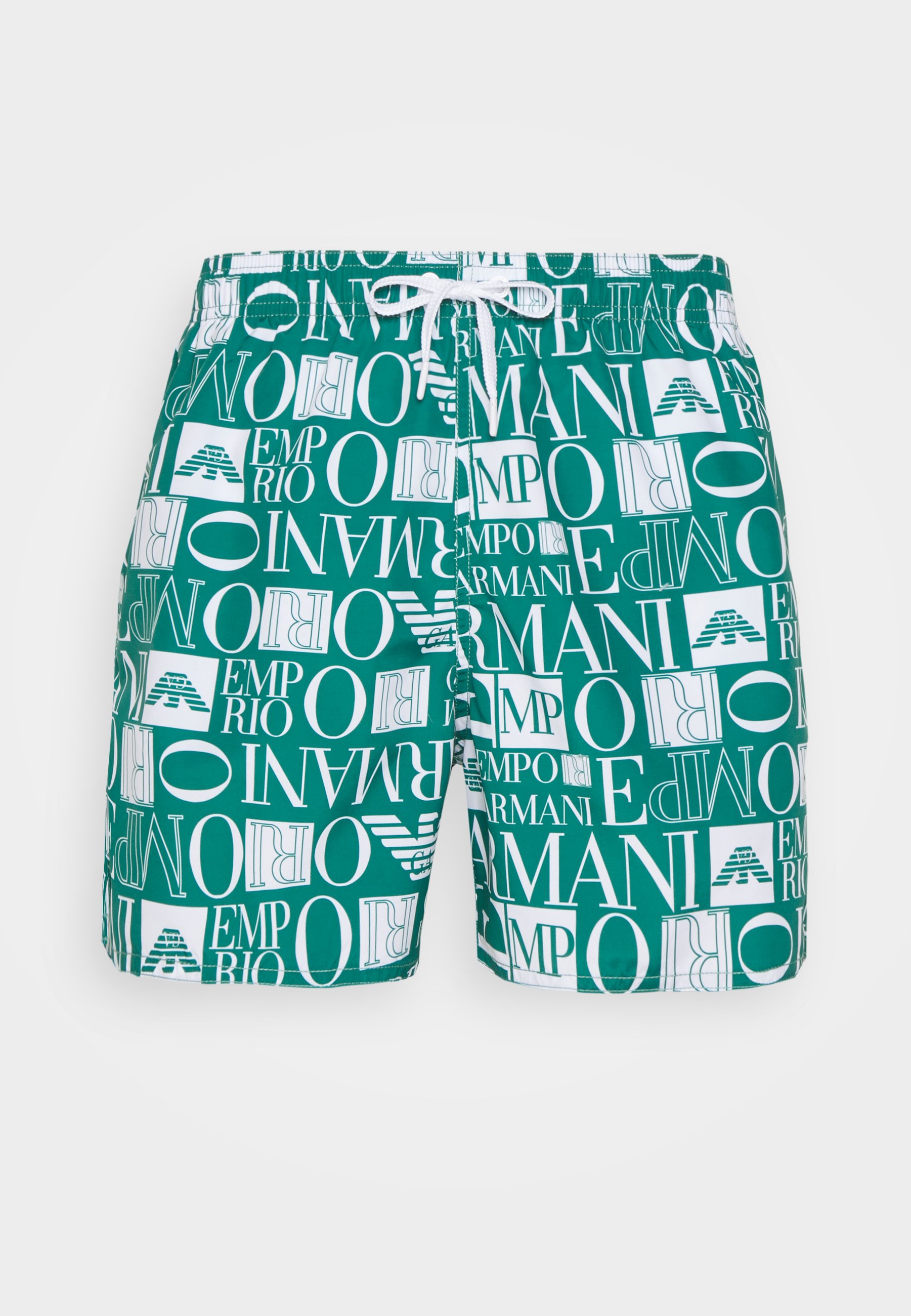 Emporio Armani BOXER - Shorts da mare - smeraldo/emerald green/verde -  Zalando.it