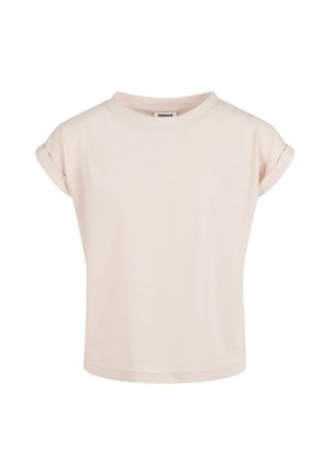EXTENDED SHOULDER - T-paita - pink
