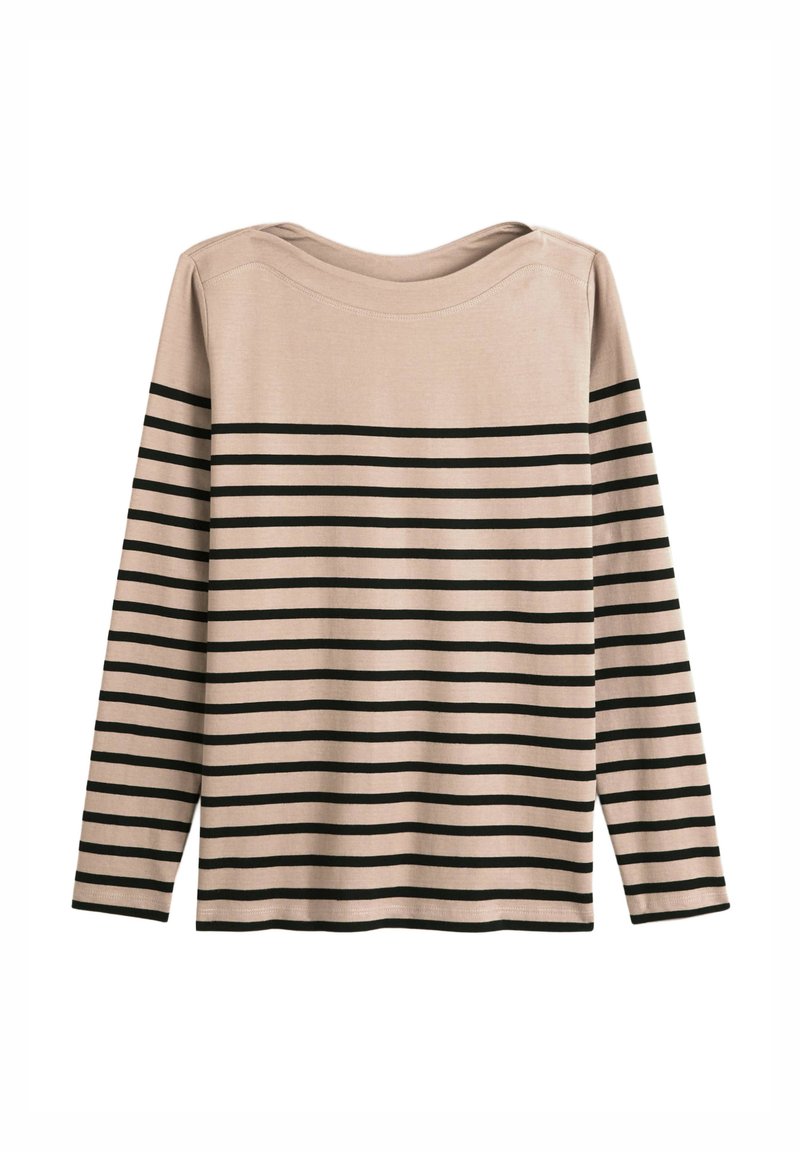 Monoprix MARINIÈRE T-shirt à manches longues beige