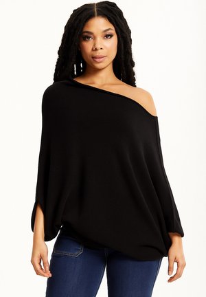 OFF-SHOULDER  - Cape - black