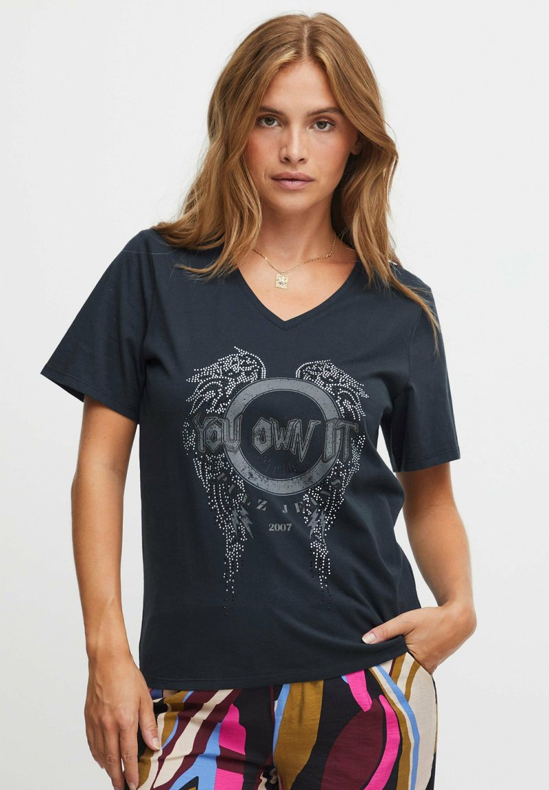 Pulz Adele Blouse Dark Sapphire