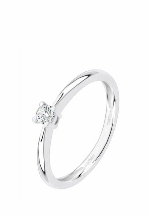 SOLITAIR BRILLIANT ROUND DIAMOND - Anello - white gold-coloured
