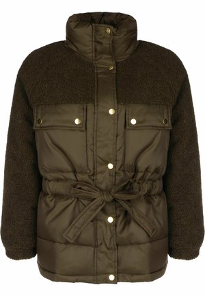 Urban Classics SHERPA MIX - Ziemas jaka - brown