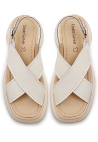 Cesare Gaspari Platåsandaletter - white