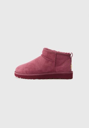UGG CLASSIC ULTRA MINI - Vinterstøvler - burnt magenta​
