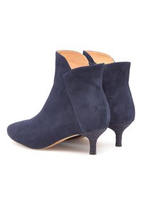 Woden SAGA ZIP  - Klasične gležnjače - dark navy