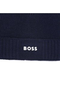 BOSS Kidswear JUNIOR PULL ON HAT - Megzta kepurė - navy