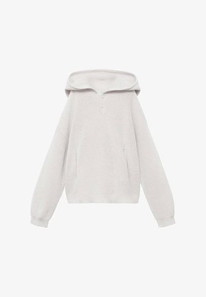 Pulover s kapuco - light grey