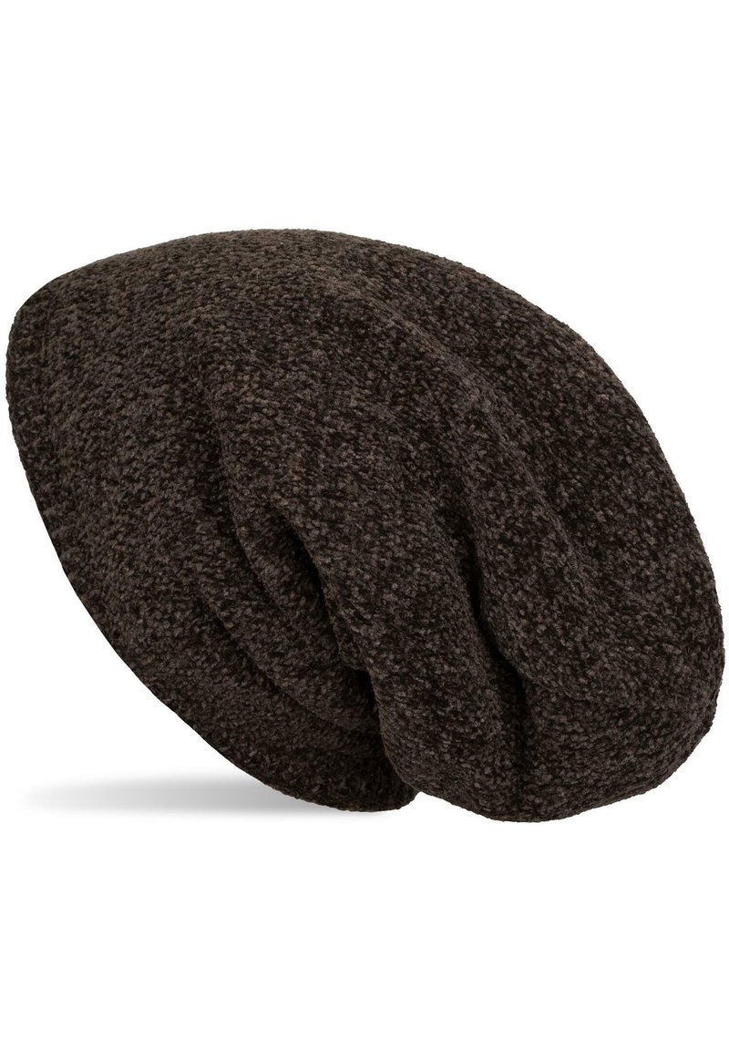 Herren Mützen | STYLEBREAKER UNISEX CHENILLE EINFARBIG Mütze dunkelbraun - RS79538 Herren Mützen | STYLEBREAKER UNISEX CHENILLE EINFARBIG Mütze dunkelbraun - RS79538