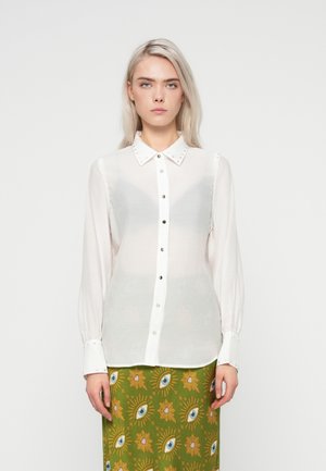 TIE BACK SHIRT - Užsagstoma palaidinė - white