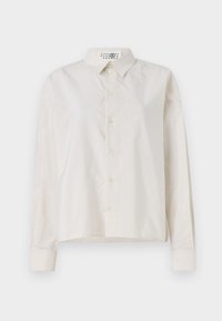 LONG SLEEVED SHIRT - Blusa -  white/beige
