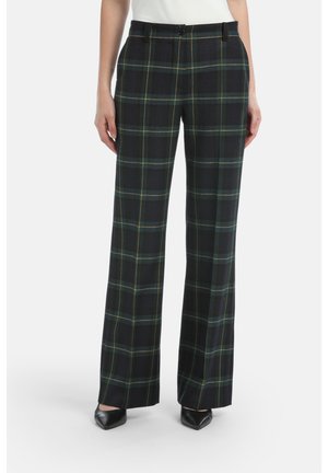 OLEGGIO - Pantaloni - verde-blu
