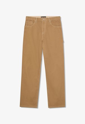 Timberland, OXFORD CARPENTER PANTS. - Pantaloni - - dark beige