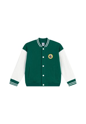 Petit Bateau Bomberjacke - evergreen milk