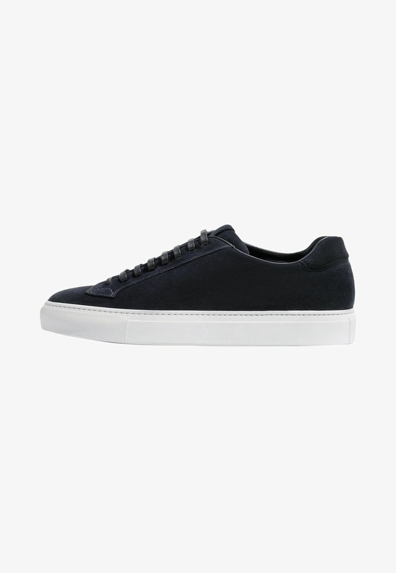 Scarosso UGO BEIGE - Baskets basses - blue suede