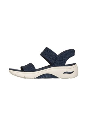 Skechers, SANDALIA DE MUJER SKECHERS TIPO SLIP-ON MODELO 140844_NVY COLOR AZUL - Sandalias de senderismo - azul