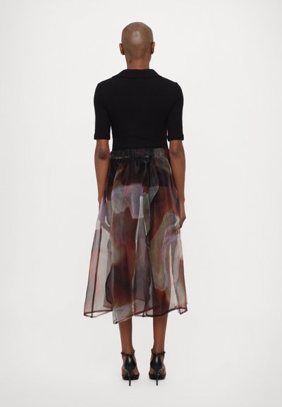 Henrik Vibskov OCTO SKIRT - Trapecinis sijonas - brown