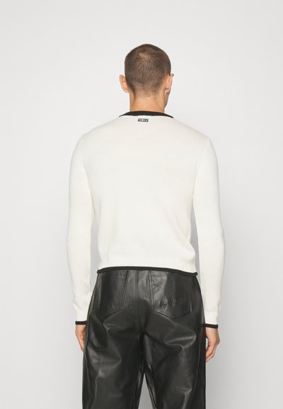 GCDS UNISEX - Πουλόβερ - white