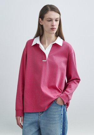 BECENT - T-shirt à manches longues - berry