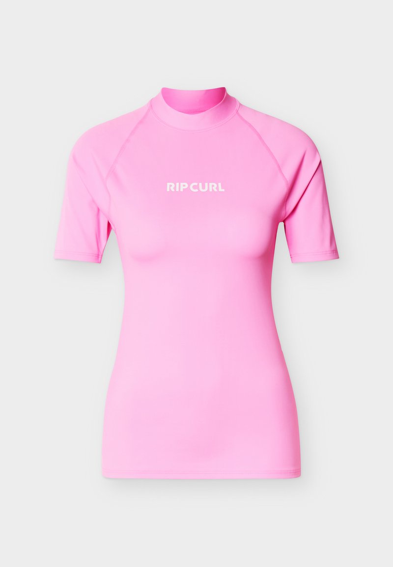 Skin Ripper Pink Rip Curl MOLOKAI SOLID RASHGUARD - Bikinitop - super pink/pink - Zalando.dk