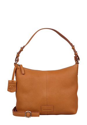 Burkely SOFT SKYLAR - Sac à main - cognac