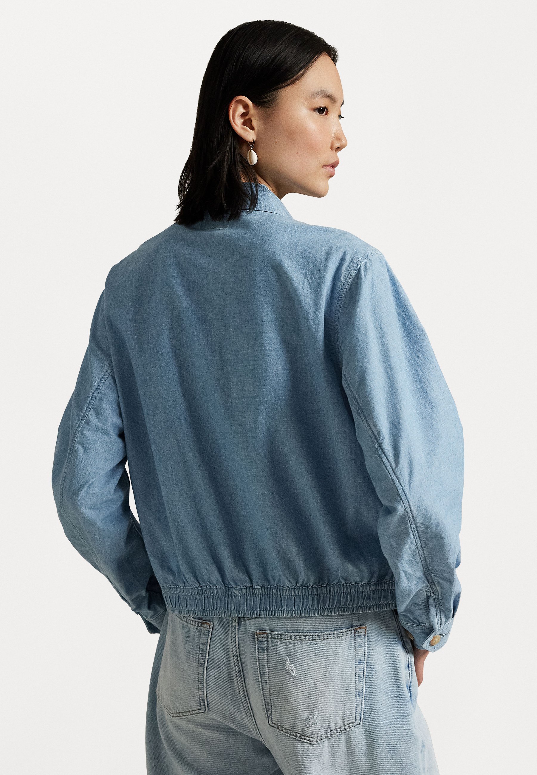 Polo Ralph Lauren CHAMBRAY UNLINED WINDBREAKER - Bomber Jacket