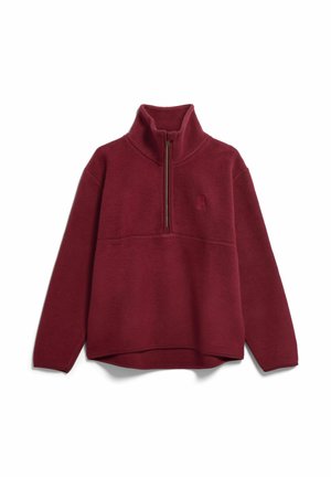 ARMEDANGELS, HAARLEENAA - Fleecepullover - velvet red